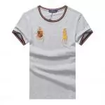 ralph lauren t-shirt with logo pony electric rust r66260 gris